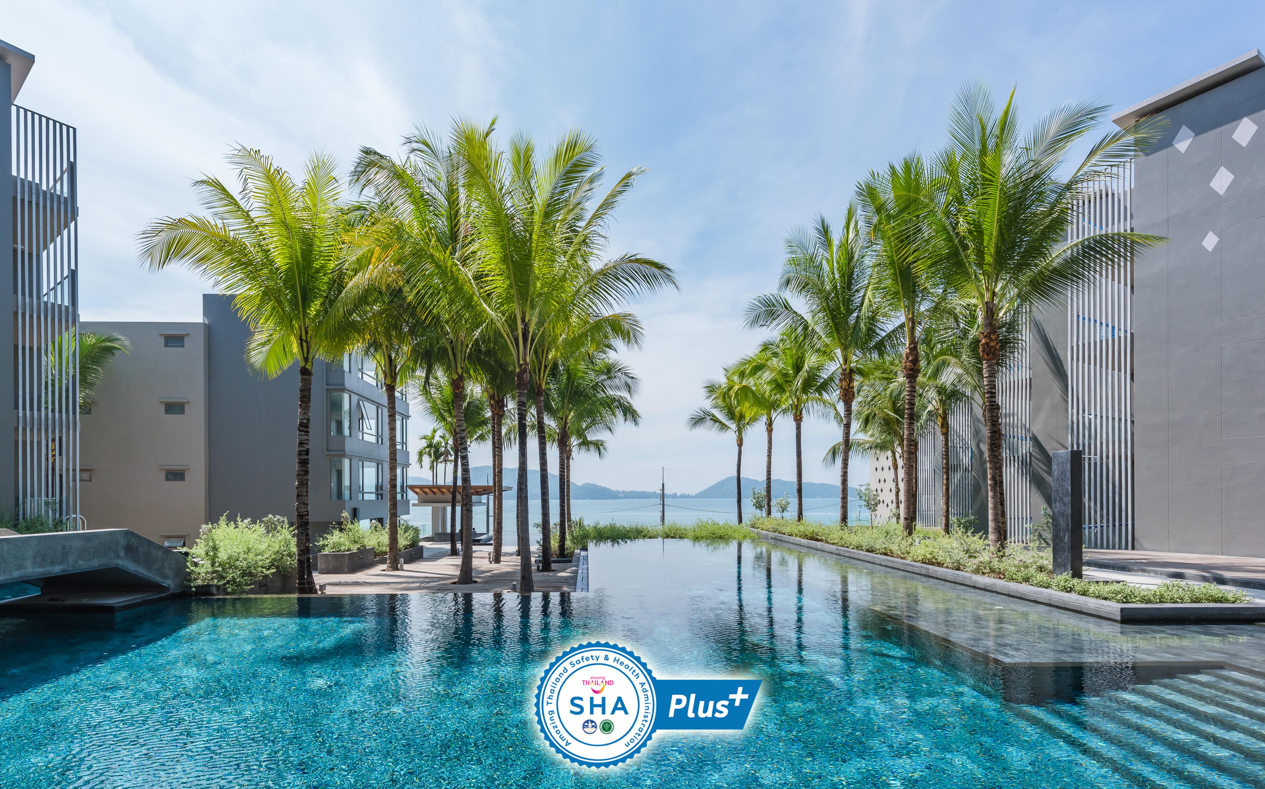 Patong Oceanfront Beach Resort - Sha Extra Plus מראה חיצוני תמונה The SHA Plus logo